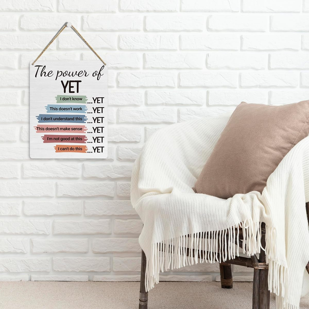 Inspirational Wall Art for Therapist Offices and Classrooms - Essential Decor for Mental Health Professionals and School Counselors