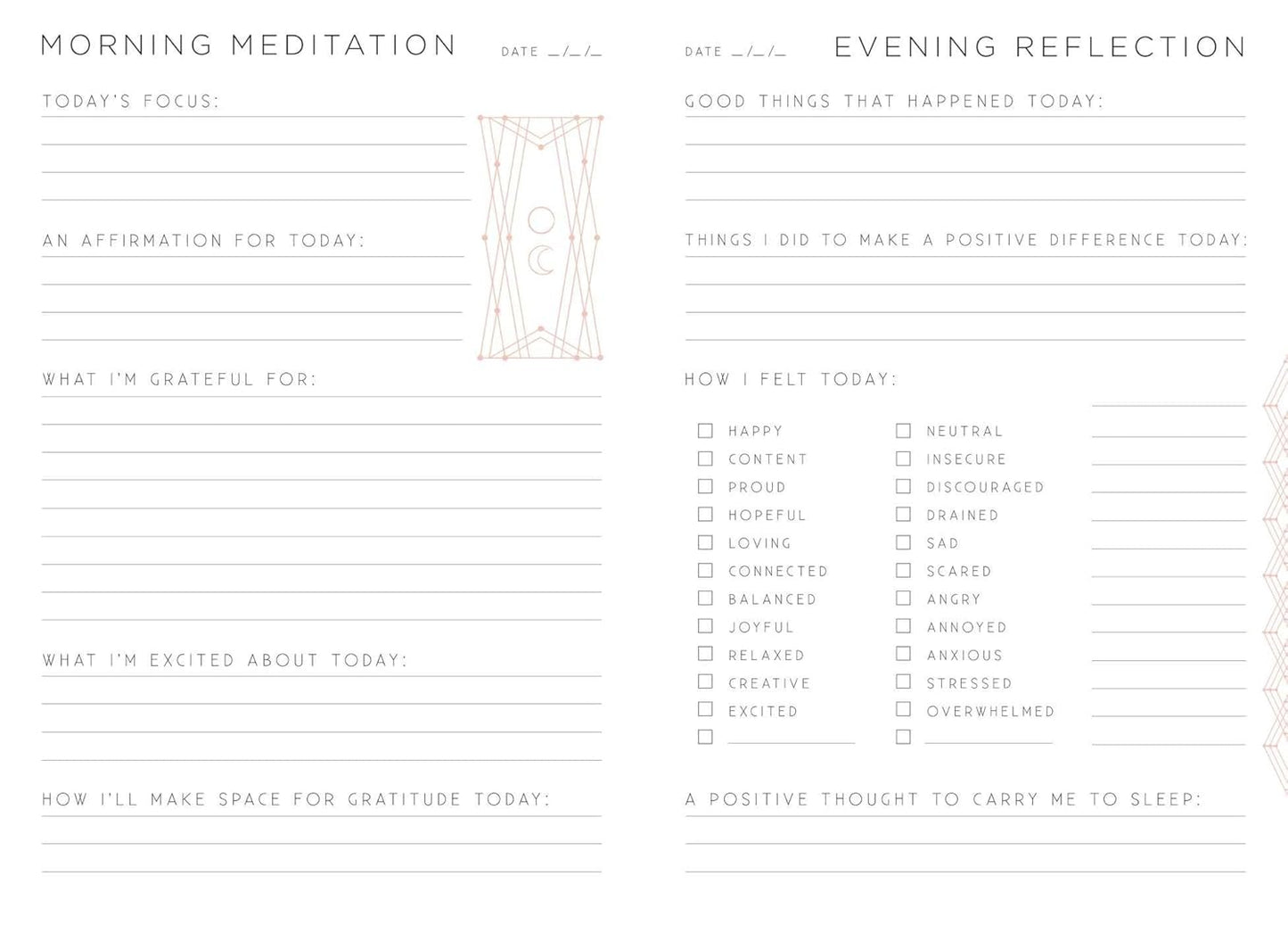 Gratitude: a Day and Night Reflection Journal (Inner World)