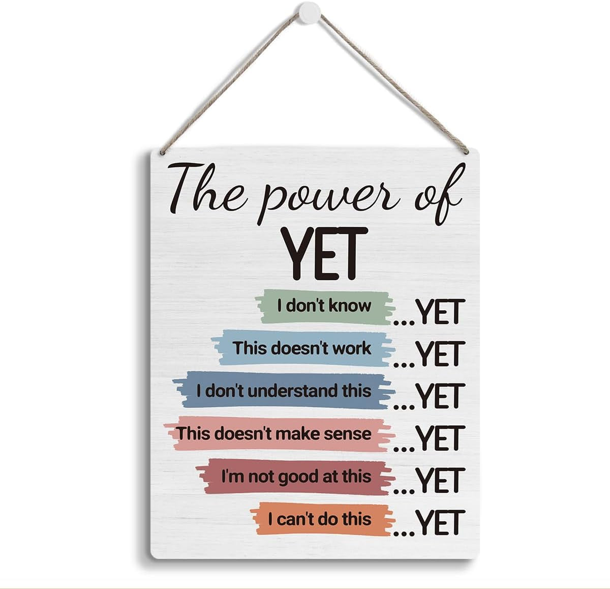 Inspirational Wall Art for Therapist Offices and Classrooms - Essential Decor for Mental Health Professionals and School Counselors