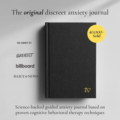 Worry for Nothing: Guided Anxiety Journal, Cognitive Behavioral Therapy Mental Health Journal, Anxiety Relief & Self Care, Journal for Men & Women, Mental Health Gifts