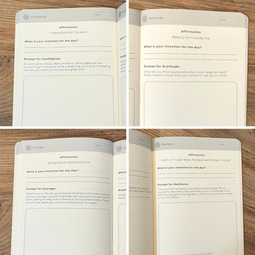 Liberate Daily Gratitude Journal: A Guided 90-Day Mental Fitness Journal for Self-Care and Reflection - Featured on Shark Tank