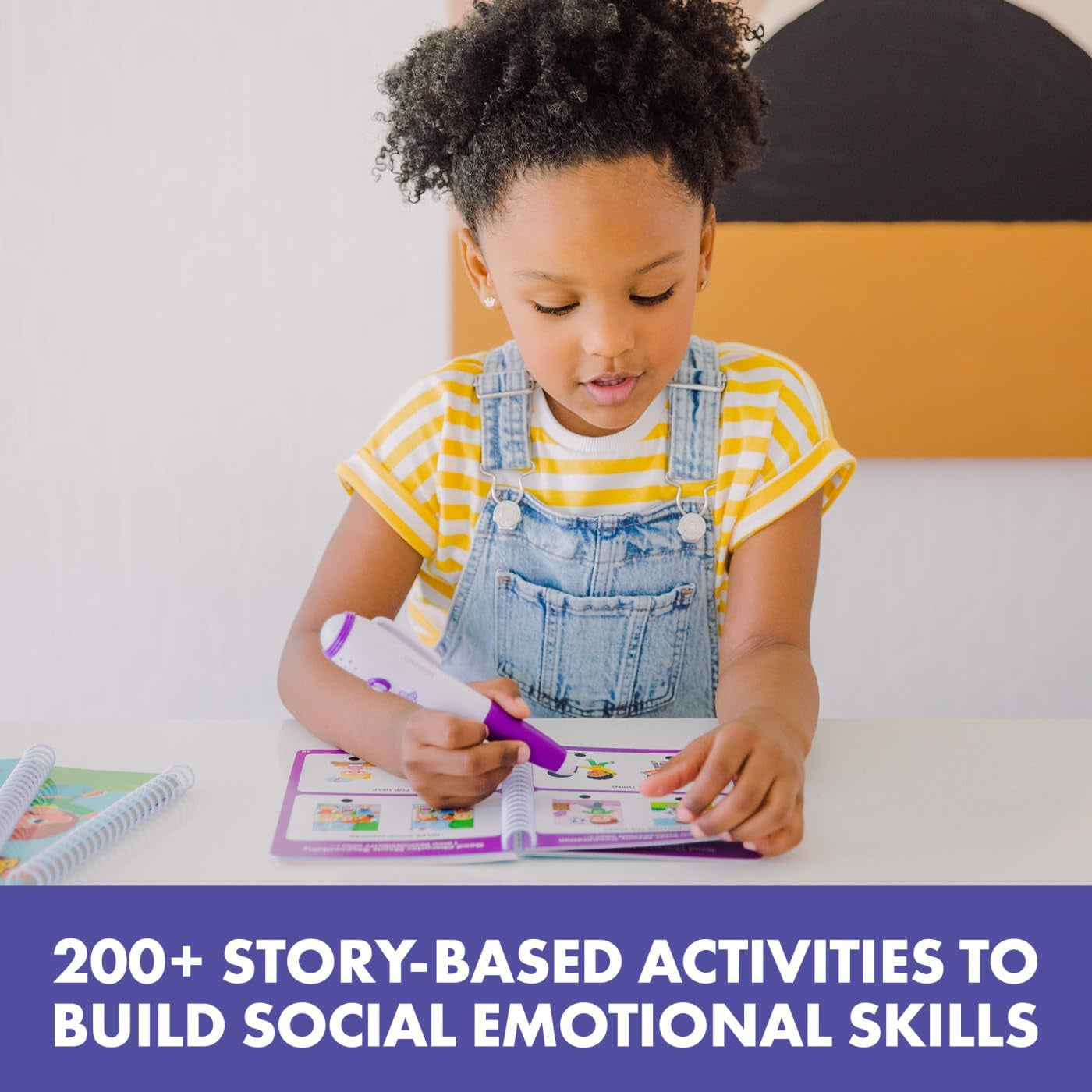 Hot Dots Feelings & Friendships Social Emotional Learning Workbooks, Gift for Kids Ages 3+