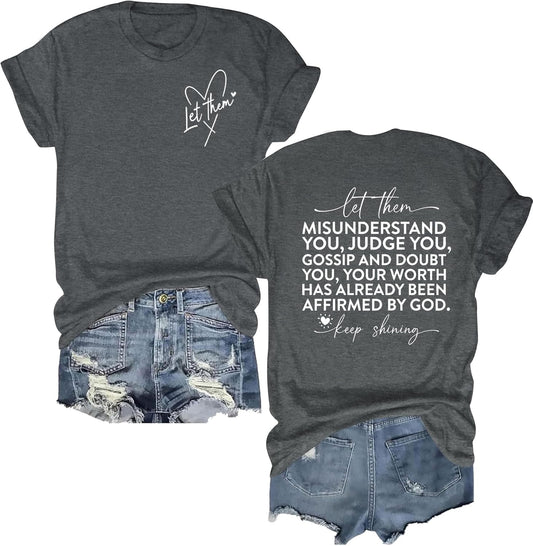 Women'S Mental Health Awareness Shirt Mental Health Matters Graphic Short Sleeve Tee Tops