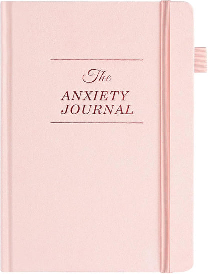 Guided Anxiety Journal: Cognitive Behavioral Therapy Journal with Prompts for Self-Care and Stress Relief - A5 Pink Edition, Ideal Wellness Gift for Men and Women