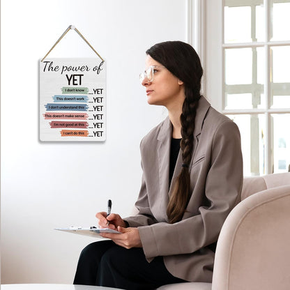 Inspirational Wall Art for Therapist Offices and Classrooms - Essential Decor for Mental Health Professionals and School Counselors