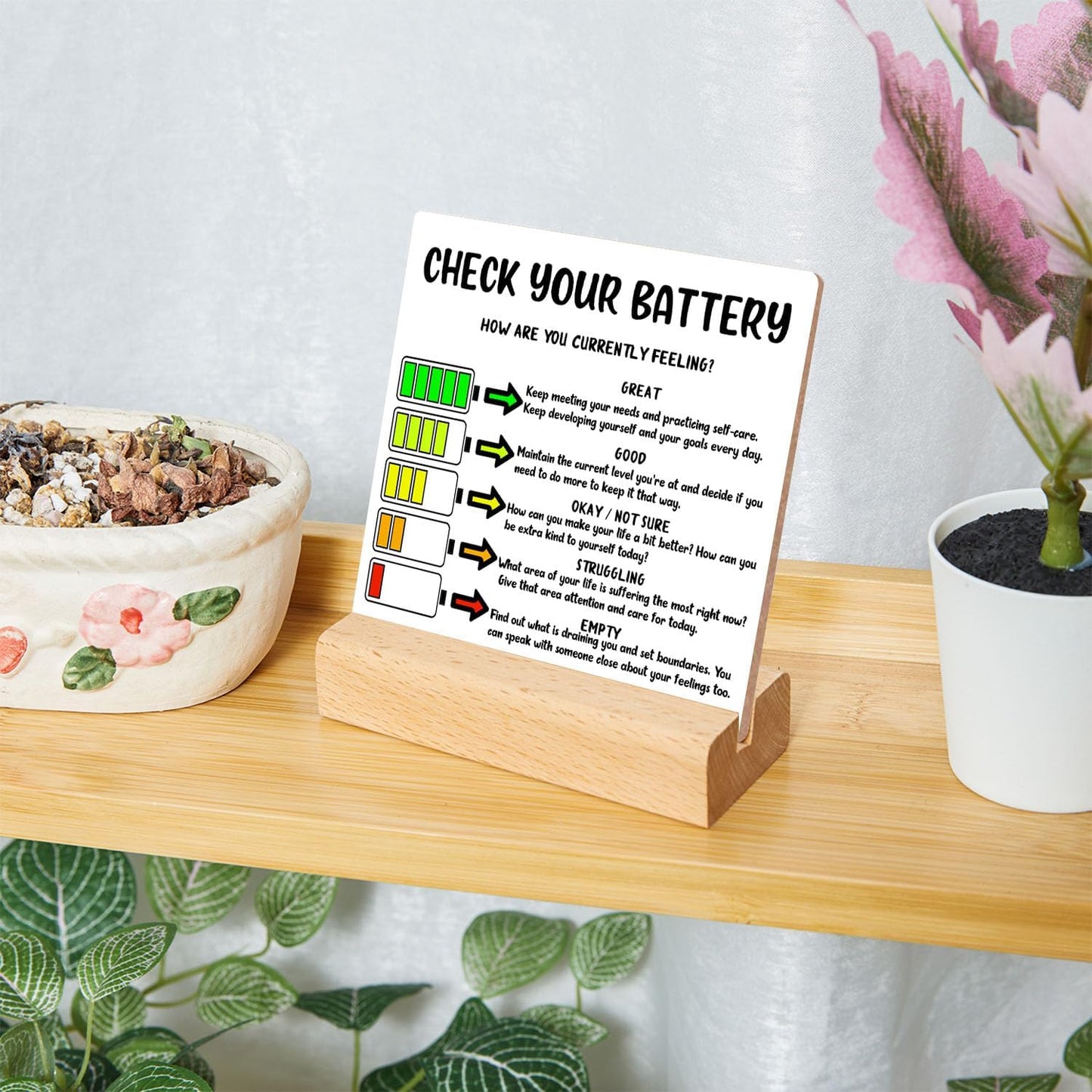 Mental Health Recovery Self-Care Gifts: Essential Decor for Counseling Offices and Therapist Spaces
