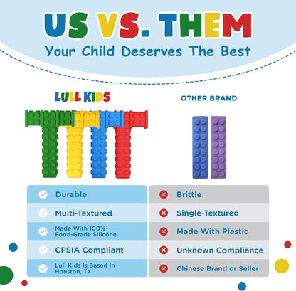 Chewy Sensory Toys for Kids with Autism Sensory Product for Adults Teens Toddlers, ADHD Tools for Kids, ADHD Toys for Autistic Children, Oral Motor Tool Tube, Mouth Toys, Chew Stick (4 Pack)