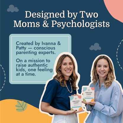 Emotion Flashcards – 25 Emotion Cards for Toddlers - Help Toddlers Identify Emotions – Emotion Cards for Kids – Fun Illustrations Mixed Emotions Card Deck & Feelings Card - 2-8 Years